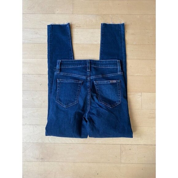 Joes Jeans "Haxby" hi rise BNWOT jeans sz 24 womens raw hem  NEW skinny ankle - Picture 7 of 9